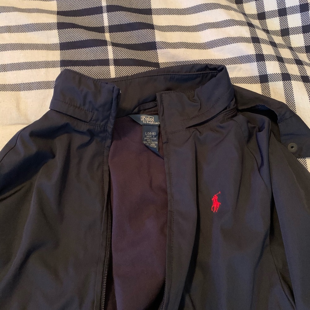 Polo Ralph Lauren zip up/rain coat